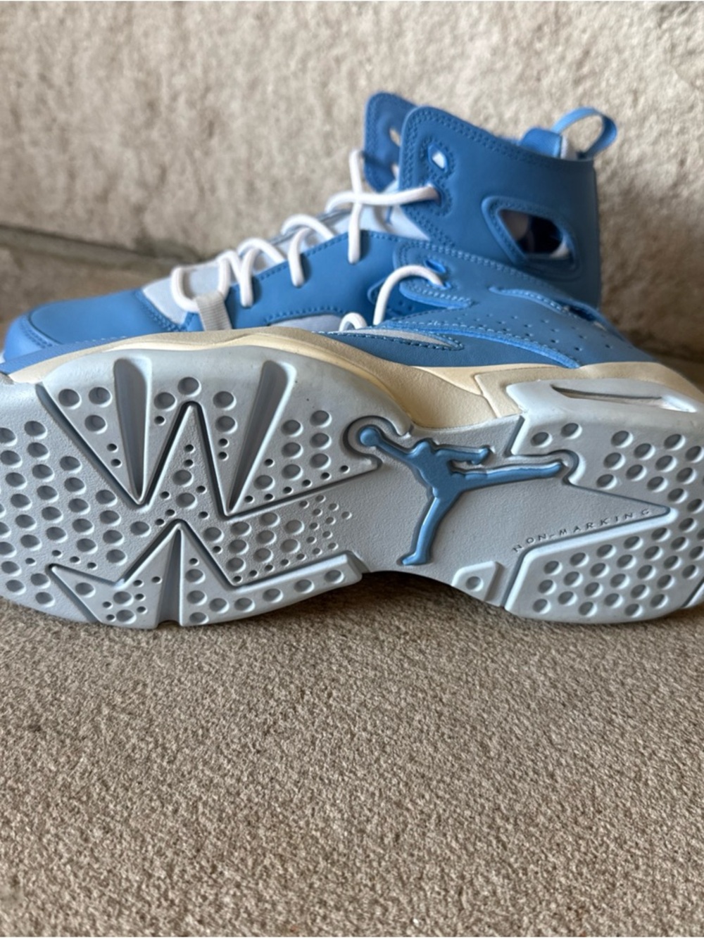Nike Air Jordan Flight Club ‘91 Legend Blue sneakers Size 5Y New & Unused - Picture 5 of 7